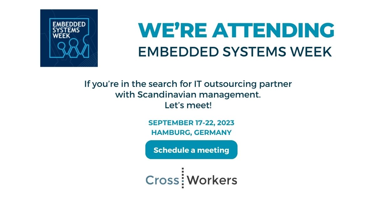 Meet CrossWorkers at Embedded Systems Week